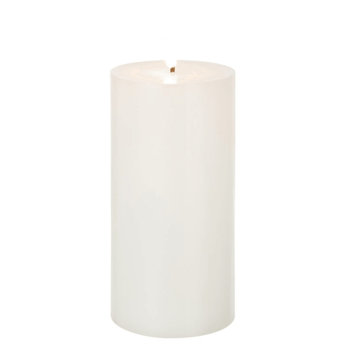 Kaars Led Wit Large - LED Kaars - J-Line - livinglovely.nl