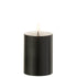Kaars Led Zwart Small - LED Kaars - J-Line - livinglovely.nl