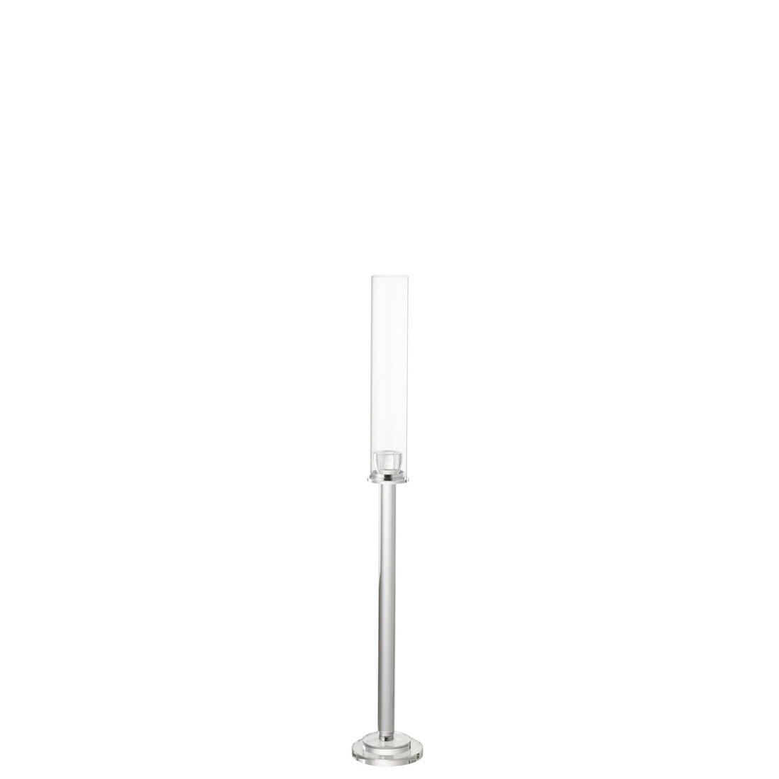 Lysestage Moira Glas Transparent Lille H80cm J-Line