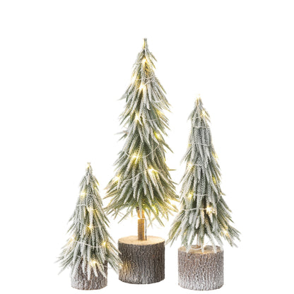 Juletræ A+ LED Kunstsne Grøn Large H60 cm J-Line