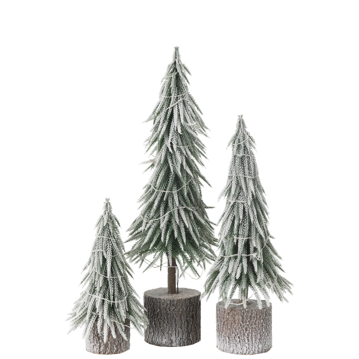Juletræ A+ LED Kunstsne Grøn Large H60 cm J-Line
