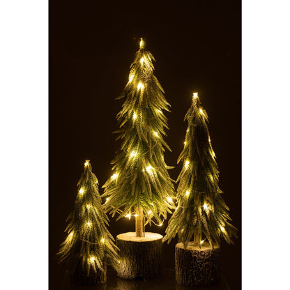 Juletræ A+ LED Kunstsne Grøn Large H60 cm J-Line
