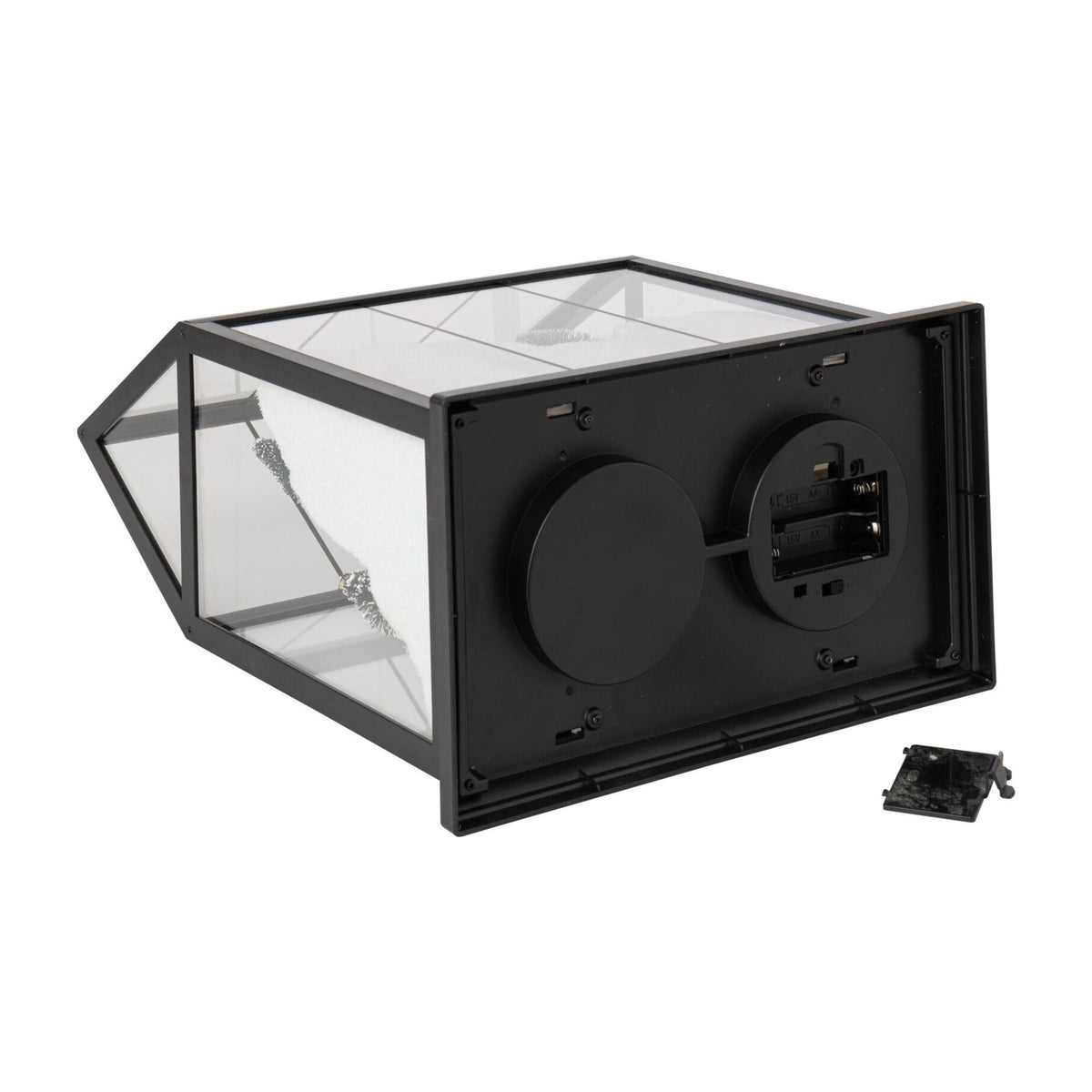 J-Line LED-glasjuleby, flerfarvet, mellemstor