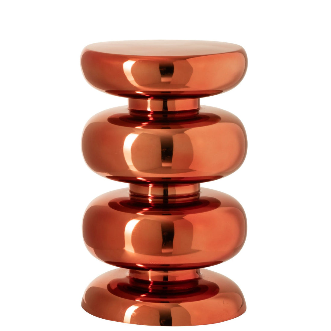 Kruk, blankt rundt metal, neonorange, J-Line