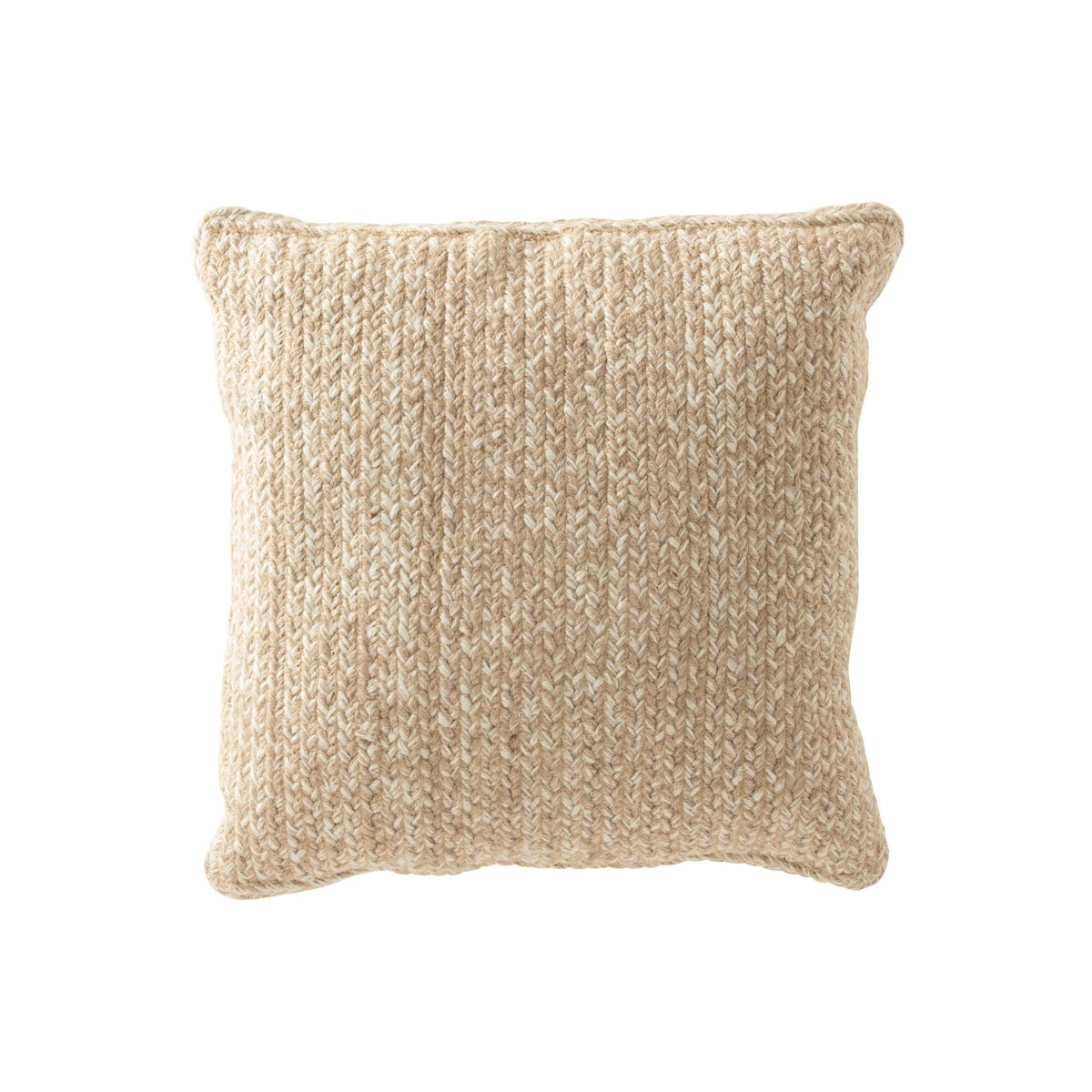 Pude Miami Outdoor Polyester Natur/Hvid