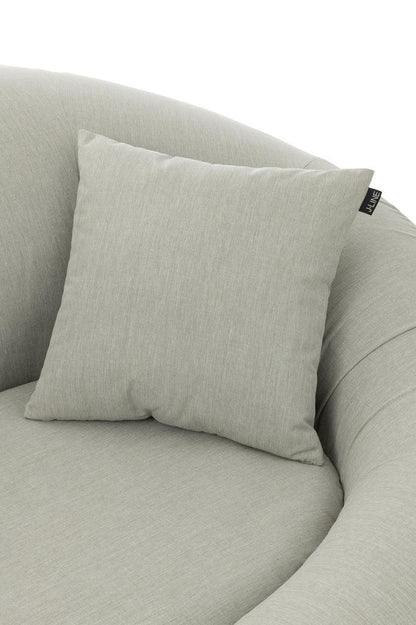 Kussen Outdoor Polyethyleen Grijs - Outdoor kussen - J-Line - livinglovely.nl