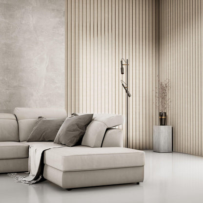 Lamelio 3D wandpaneel - Amber Beige - Lamelio - Lamelio - livinglovely.nl