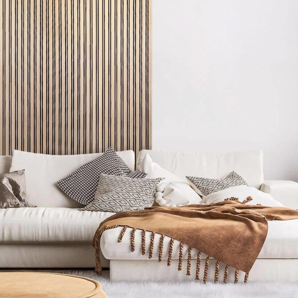 Lamelio Houtlook Wandpaneel - Milo Eiken - Lamelio - Lamelio - livinglovely.nl