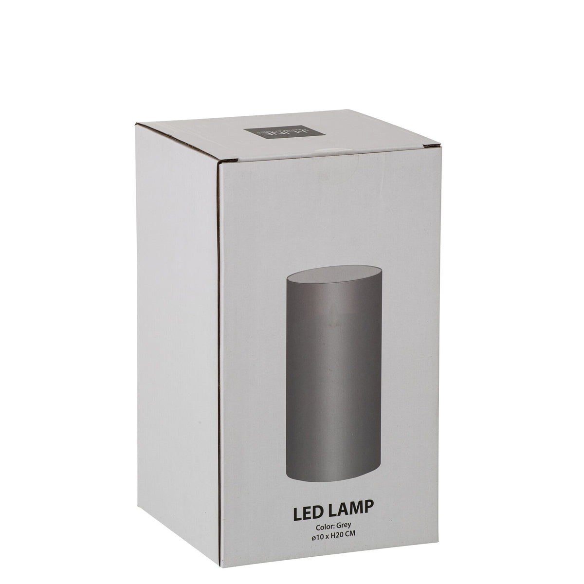 LED-lampe Blinkende Glas Grå Medium