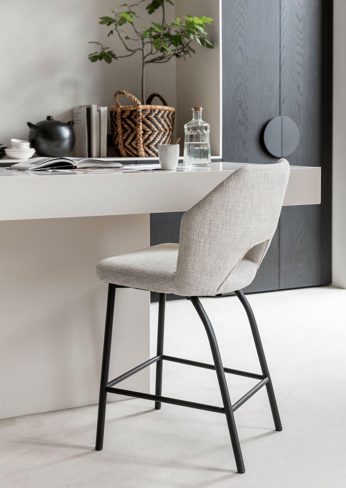 Must Living Bar Kruk Bloom Polaris Naturel - Barkruk - MUST Living - livinglovely.nl
