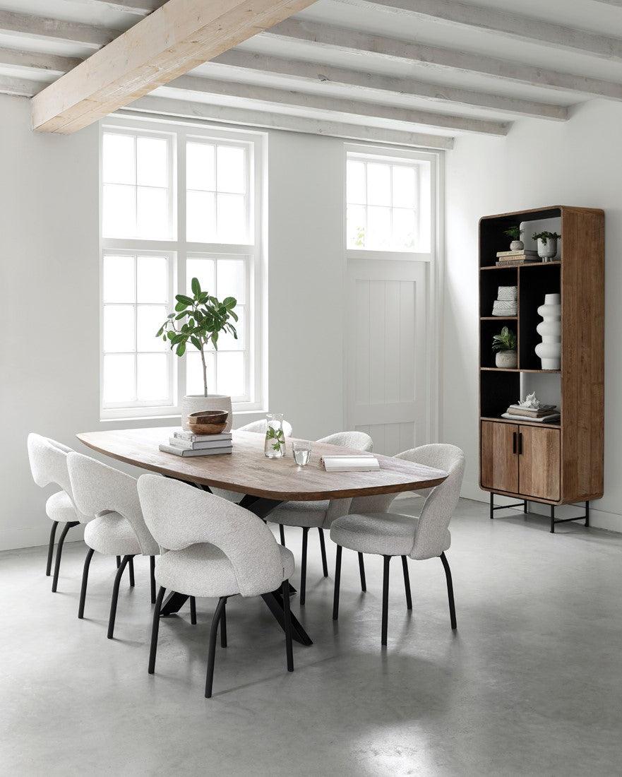 Must Living Eetkamerstoel Arca Naturel - Eetkamerstoel - MUST Living - livinglovely.nl