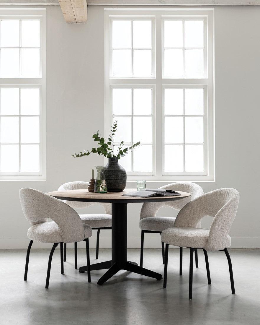 Must Living Eetkamerstoel Arca Naturel - Eetkamerstoel - MUST Living - livinglovely.nl