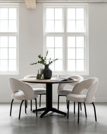 Must Living Eetkamerstoel Arca Naturel - Eetkamerstoel - MUST Living - livinglovely.nl