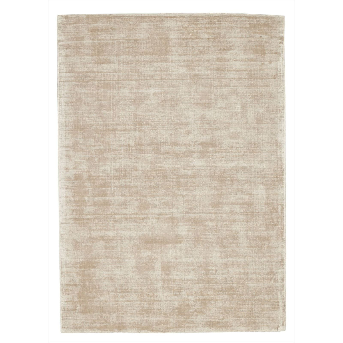 Vloerkleed La Belle van MUST Living, rechthoekig kleed van viscose in beige met zachte glans