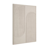 Must Living Wandpaneel Elyn Cream Small - Wandpaneel - MUST Living - livinglovely.nl