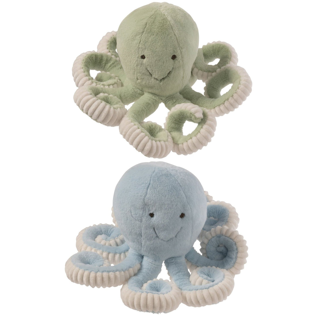 Octopus Polyester Muntgroen/Lichtblauw Assortiment Van 2 J-Line
