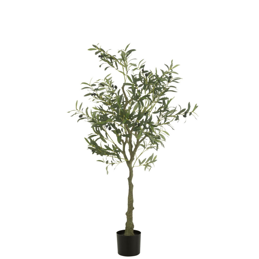 Kunstigt oliventræ i potte, grønt, small, H150 cm, J-Line