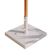Parasolvoet voor Handgeknoopte Parasols - Pearl White - 45kg - Parasolvoet - Todo Bien - livinglovely.nl