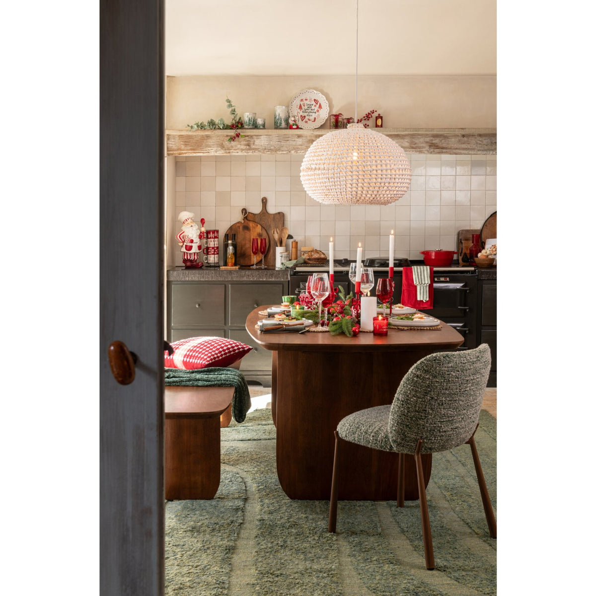 Loftlampe Rundt Metal Snoet Hvid J-Line