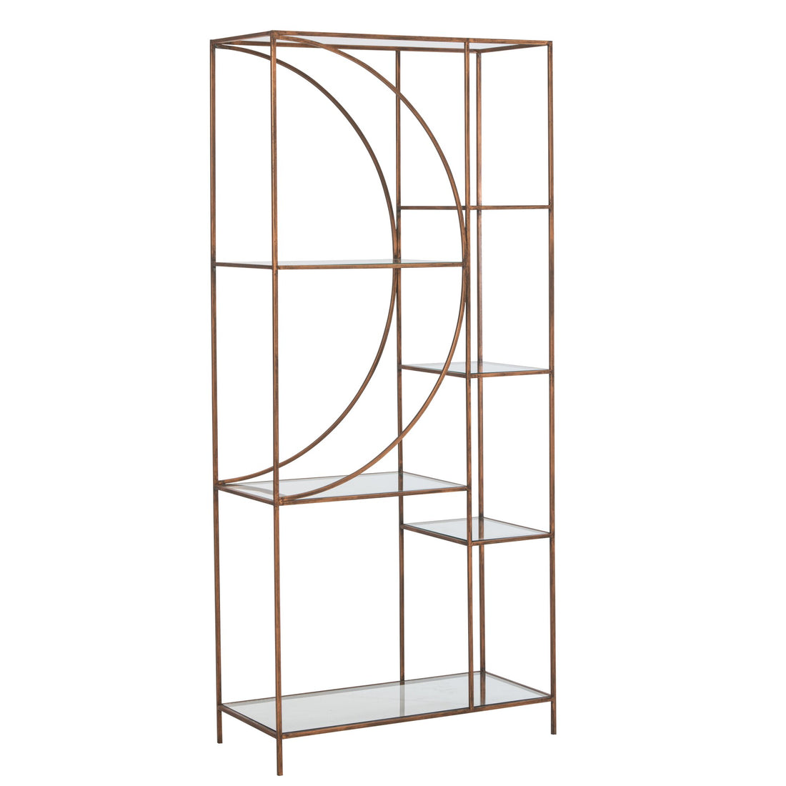 Reol Jern Glas Bronze J-Line