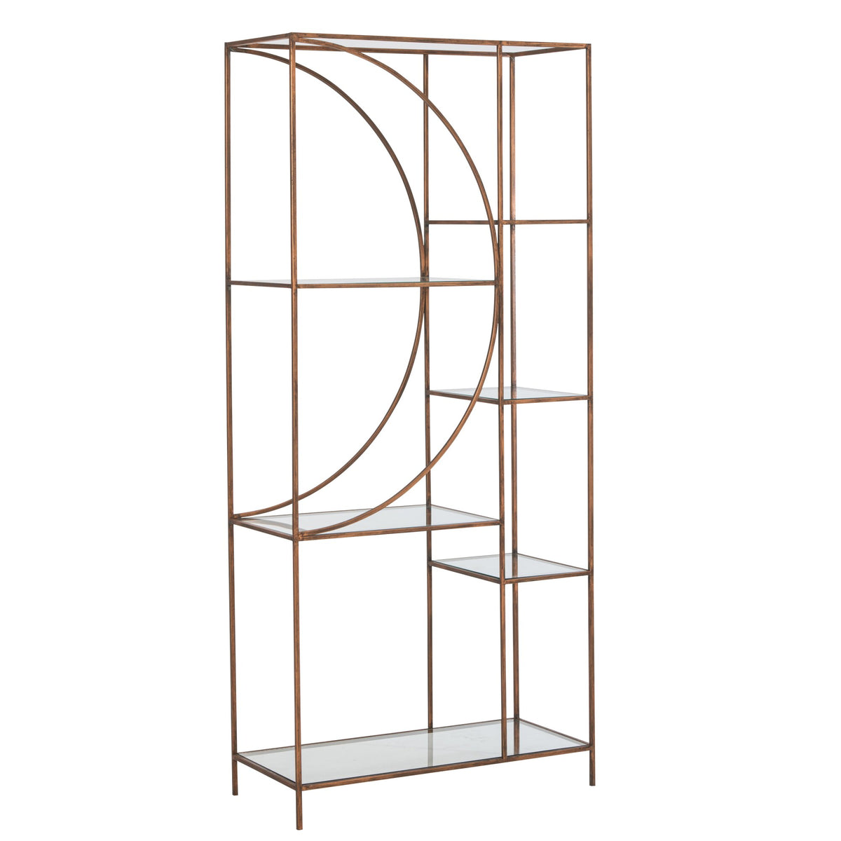 Reol Jern Glas Bronze J-Line