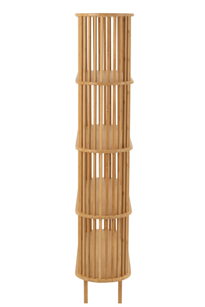 Rek Live Bamboe Naturel - Rek - J-Line - livinglovely.nl