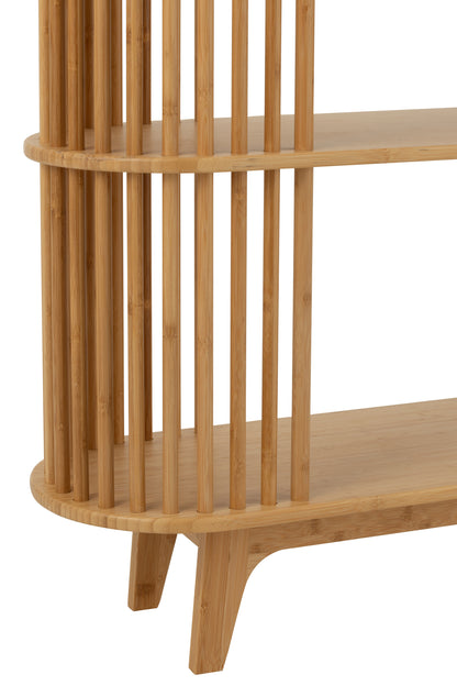 Rek Live Bamboe Naturel - Rek - J-Line - livinglovely.nl