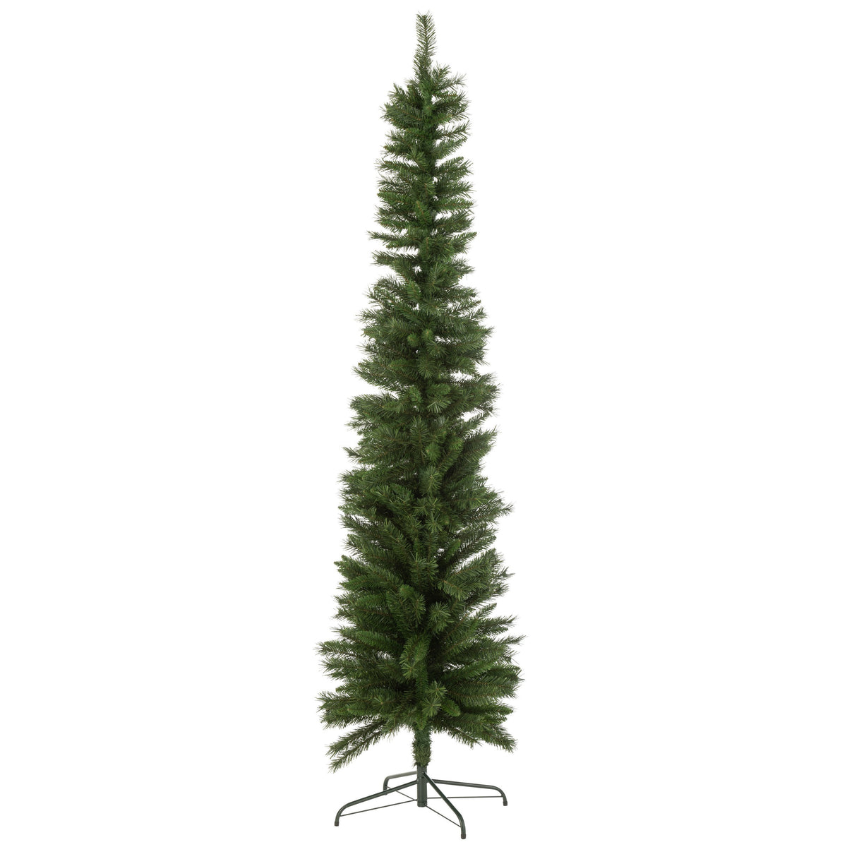 Juletræ i plast, lille model, grøn, stor, H 240 cm, J-Line