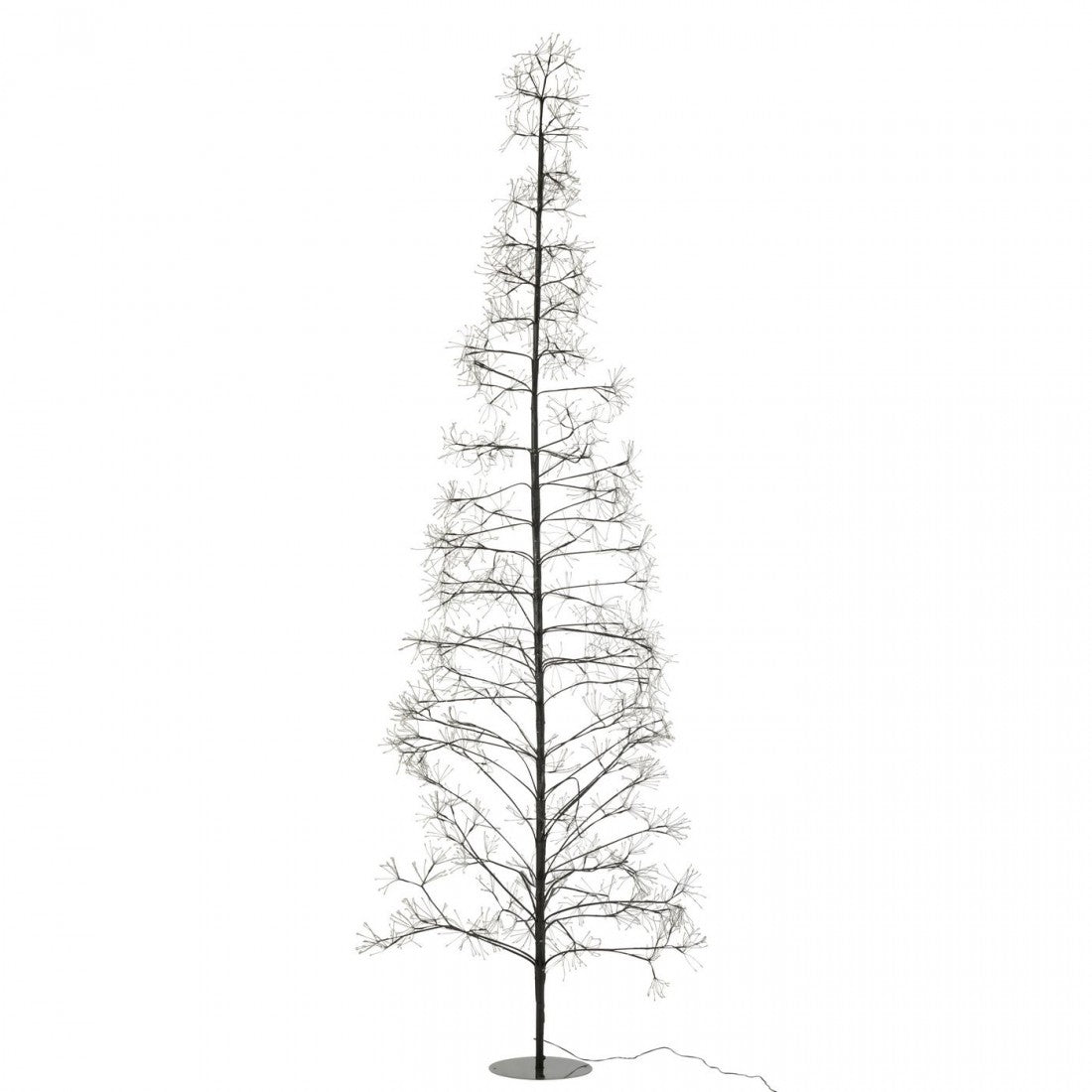 Juletræ 3000 LED Metal Sort Large H300 cm J-Line