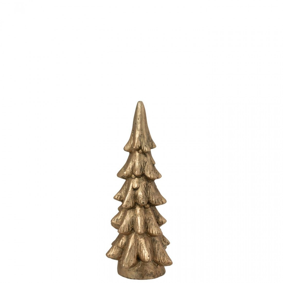 Juletræ Rund fod Magnesium Guldfarvet Small H 51 cm J-Line