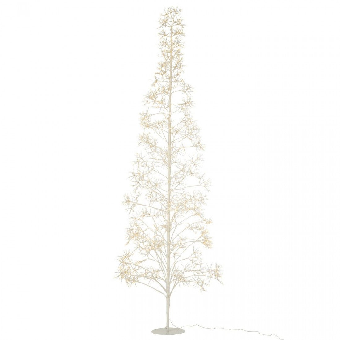 Juletræ 3000 LED metal hvid large H240 cm J-Line