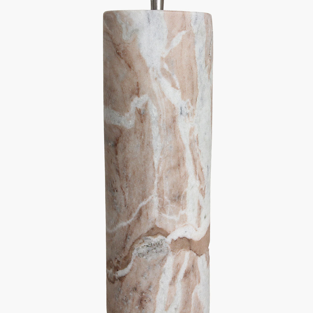 Lampefod Fantasy brun marmor rund Raw Materials