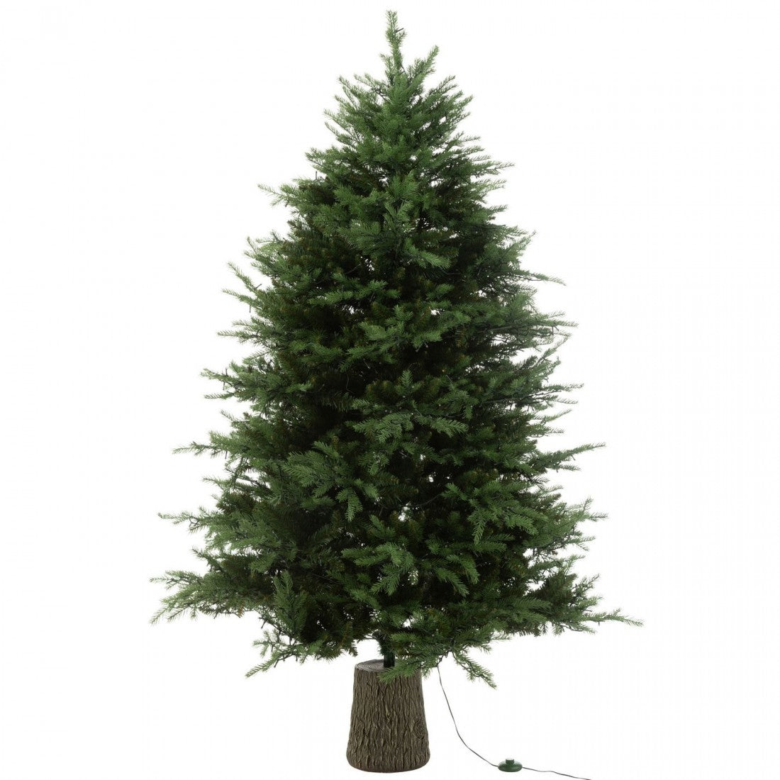 Juletræ 3000 LED-lys Plastik Grøn H210cm J-Line