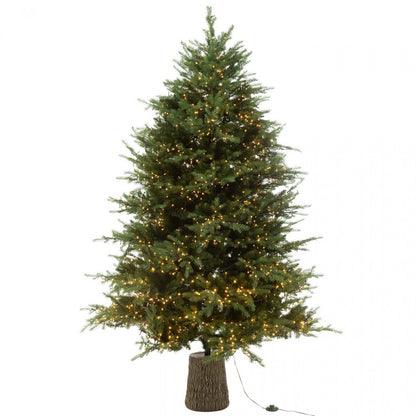 Juletræ 3000 LED-lys Plastik Grøn H210cm J-Line