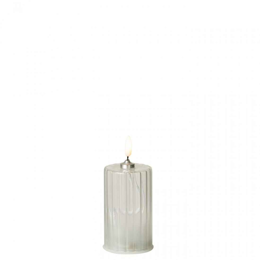 LED-lys med striber i transparent glas, sæt med 3 fra J-Line