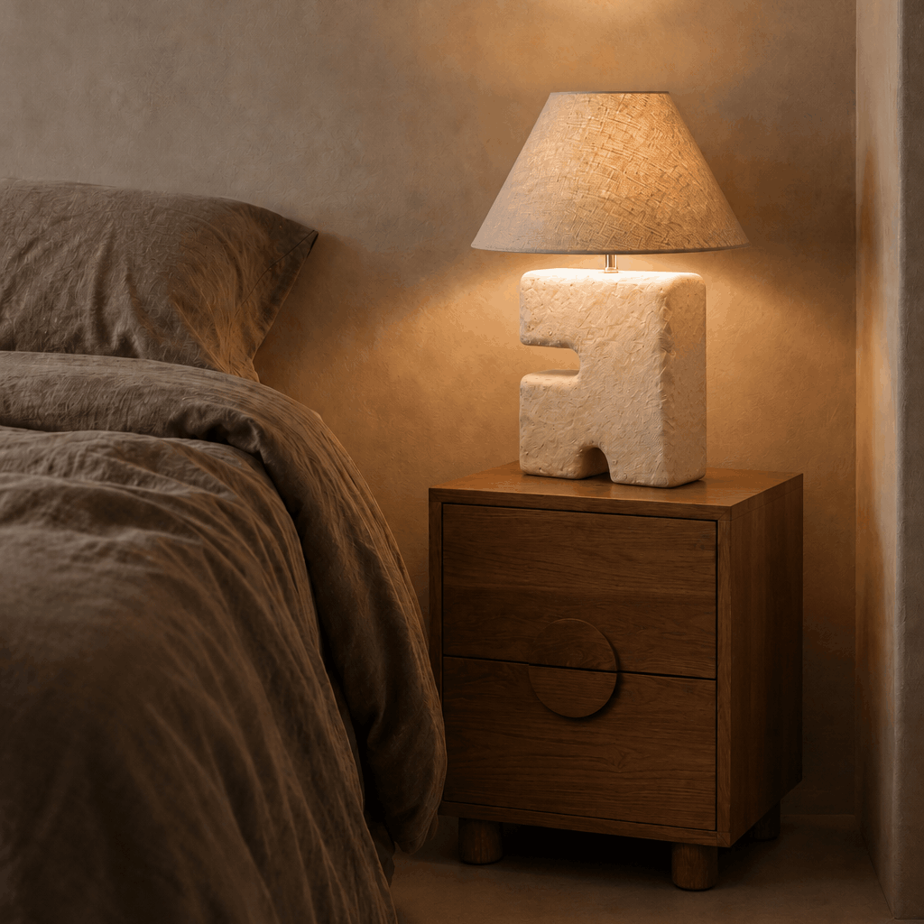 De L’Objet bordlampe hvid M Bazar Bizar