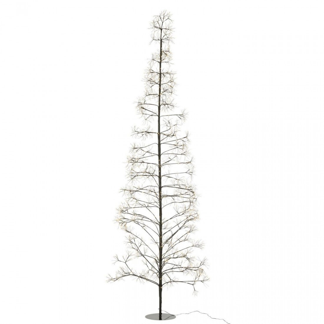 Juletræ 3000 LED Metal Sort Large H300 cm J-Line