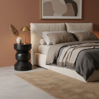 Forma sidebord Ritari, sort, Raw Materials