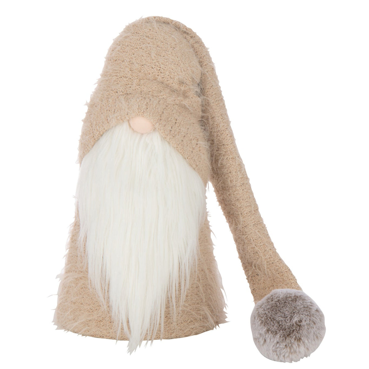 Santa Claus Winter Polyester Beige/White Small - - J-Line - livinglovely.nl