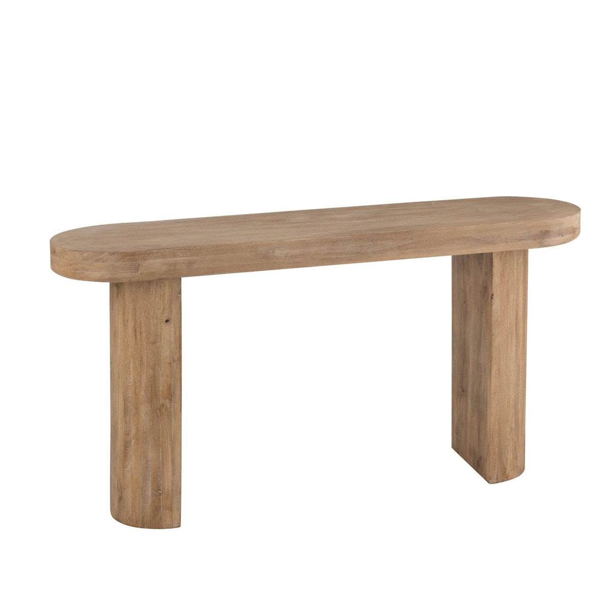 Sidebord i naturligt mangotræ J-Line