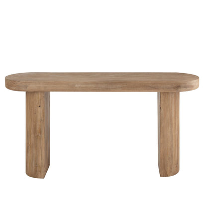 Sidebord i naturligt mangotræ J-Line