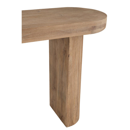 Sidebord i naturligt mangotræ J-Line