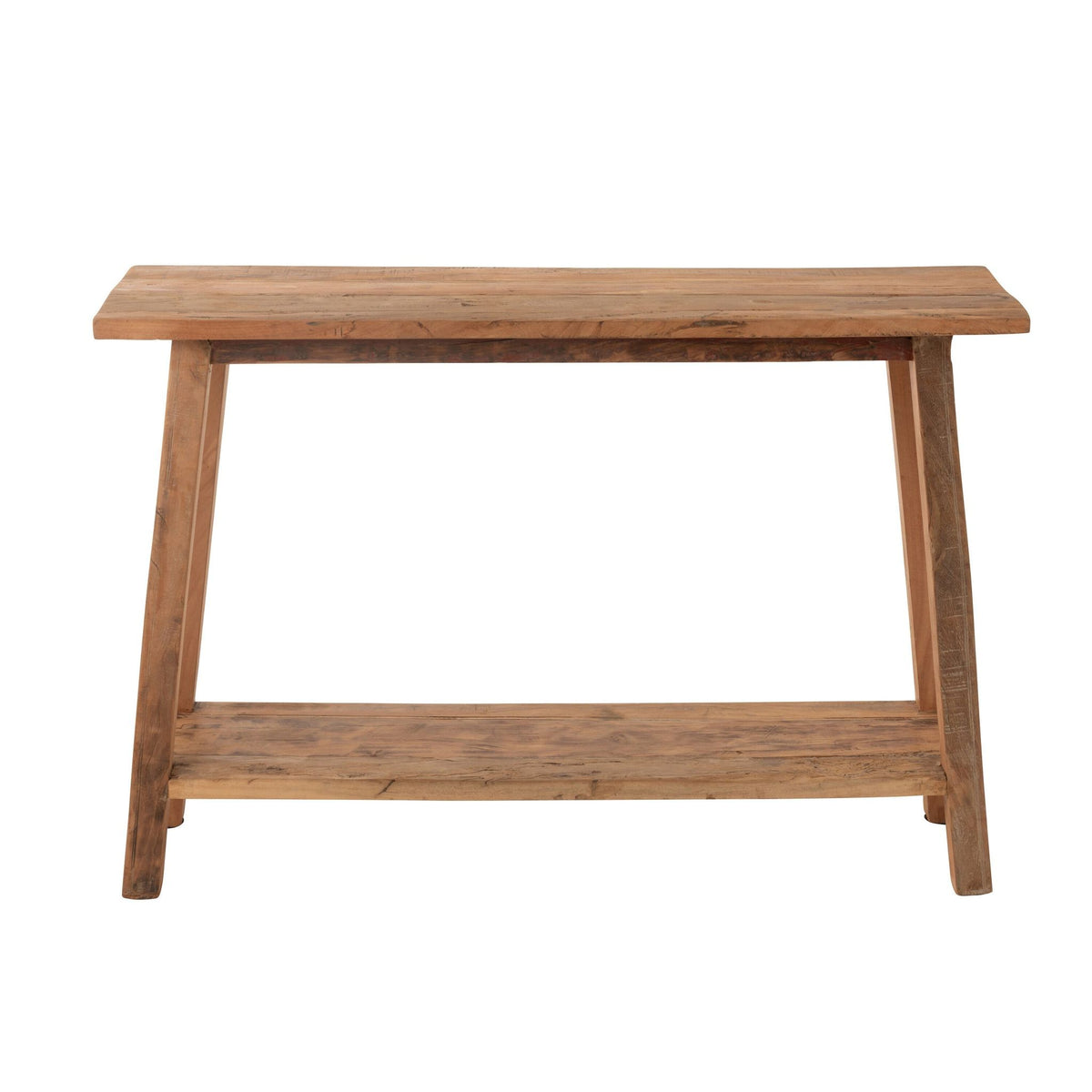 Sidebord, firkantet, genbrugstræ, naturfarvet, J-Line