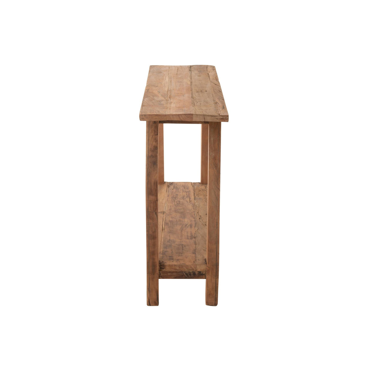Sidebord, firkantet, genbrugstræ, naturfarvet, J-Line