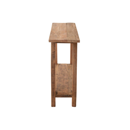 Sidebord, firkantet, genbrugstræ, naturfarvet, J-Line