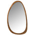 Spiegel Vince Onregelmatig Mango Hout Bruin L120x H71 x B6,5 - Spiegel - J-Line - livinglovely.nl