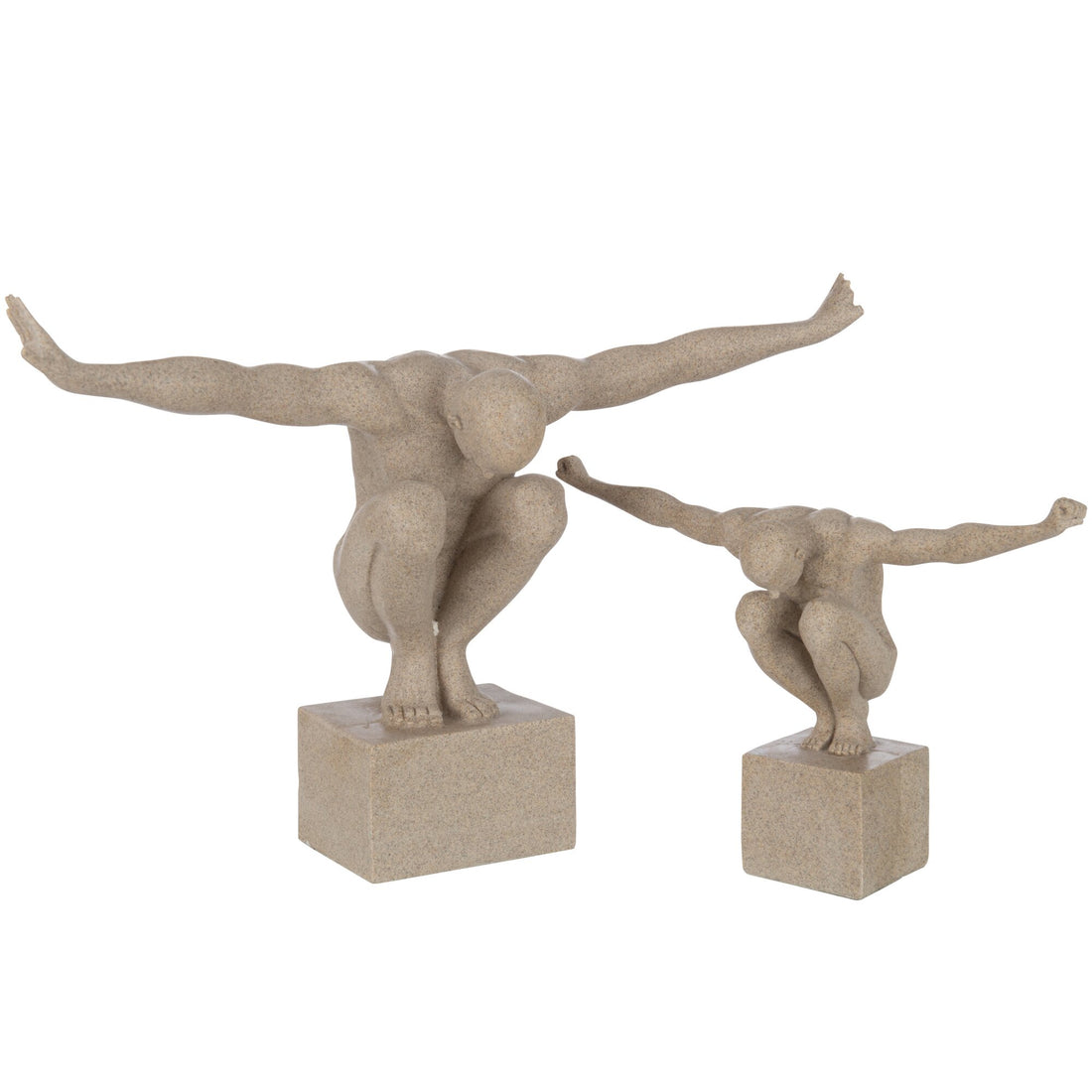 Sporter Op Voet Marmor Poly Sand Large J-Line