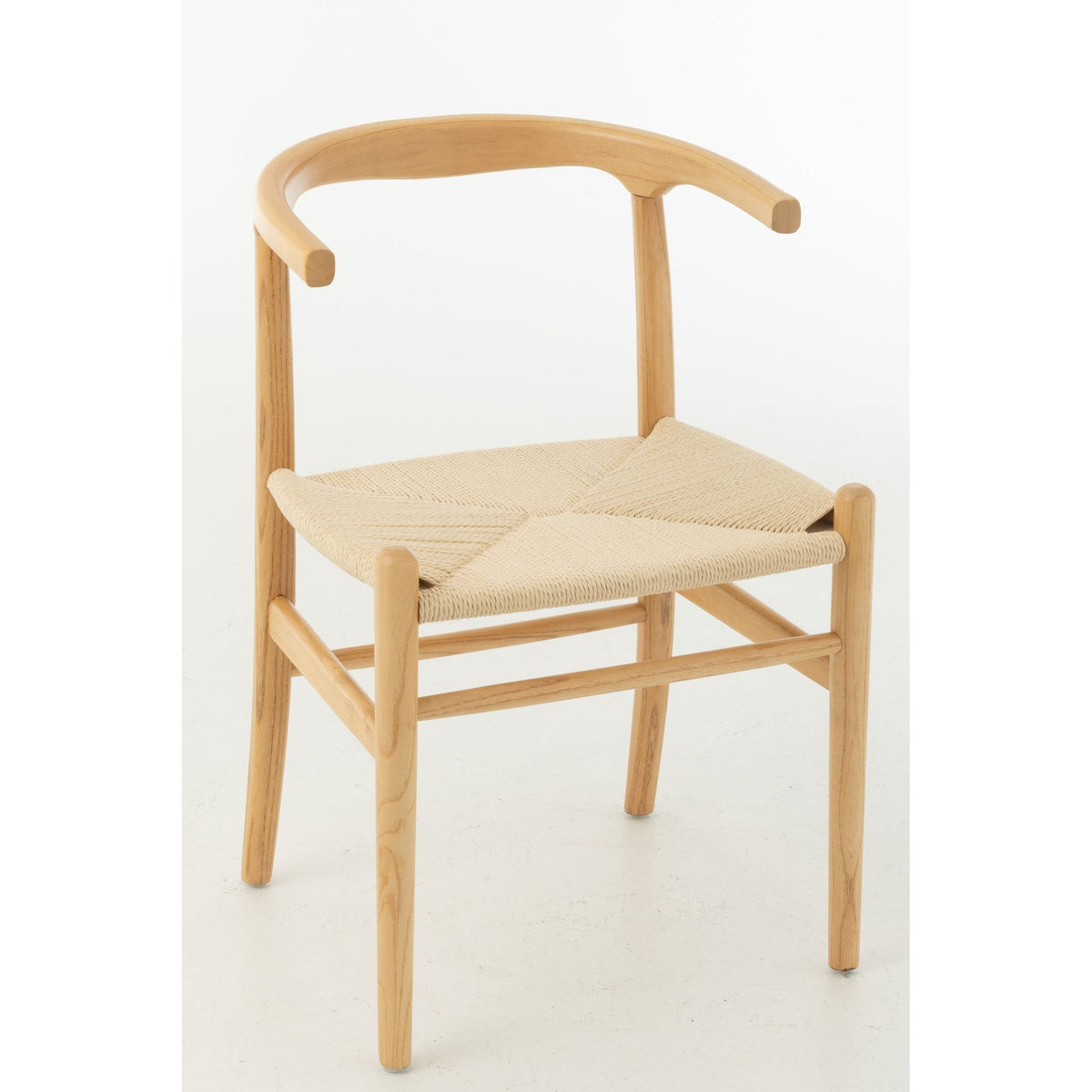 Stoel Toon Beukenhout/Touw Naturel