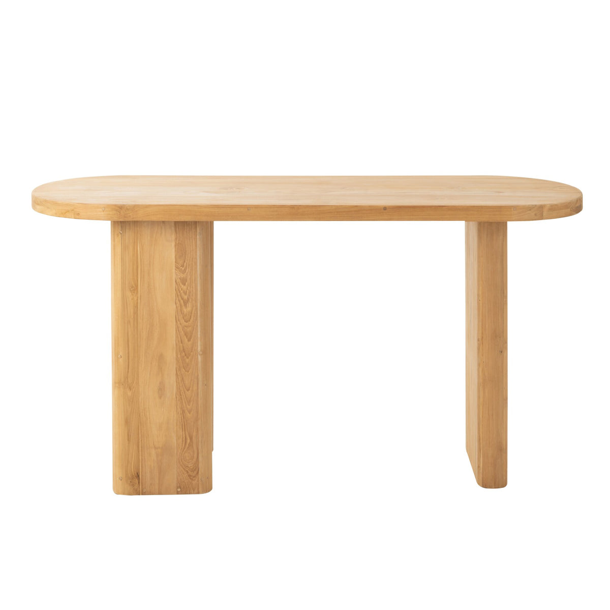 Bord i teaktræ, natur, J-Line