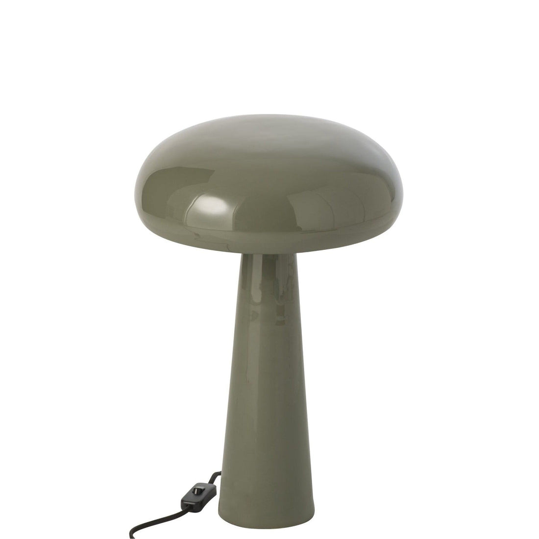 Tafellamp Paddenstoel Ijzer Olijfgroen Ø30cm J-Line